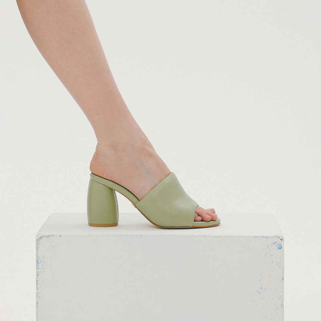 POCCIN - soft chunky heel mule