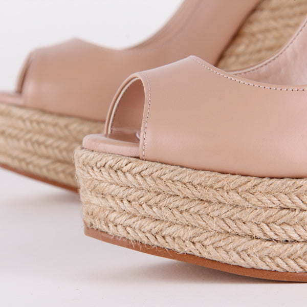 MARRISA - beige wedge