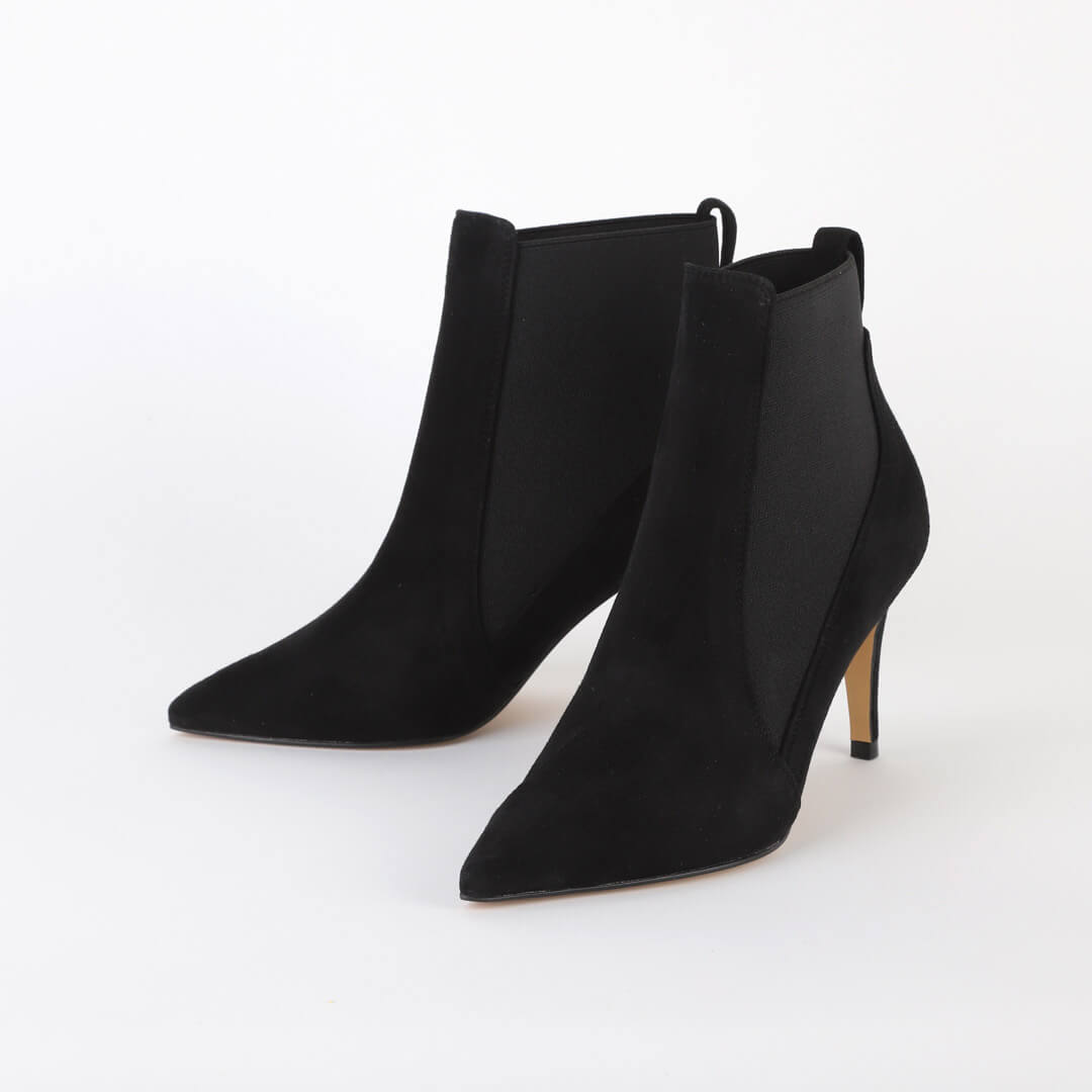 BISOUS - black suede