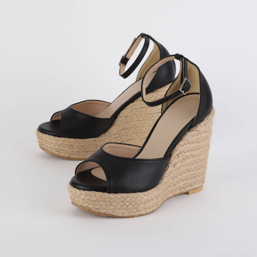 FIFI - leather espadrille