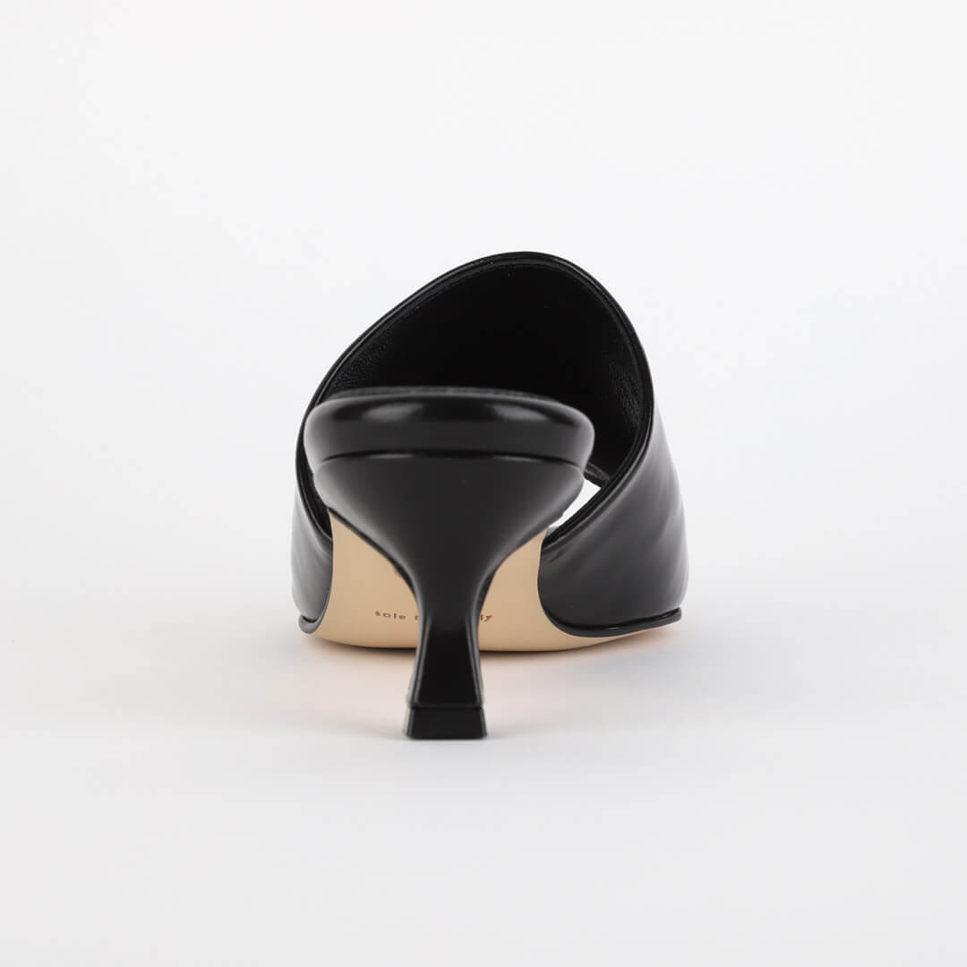 ZINA - leather mule