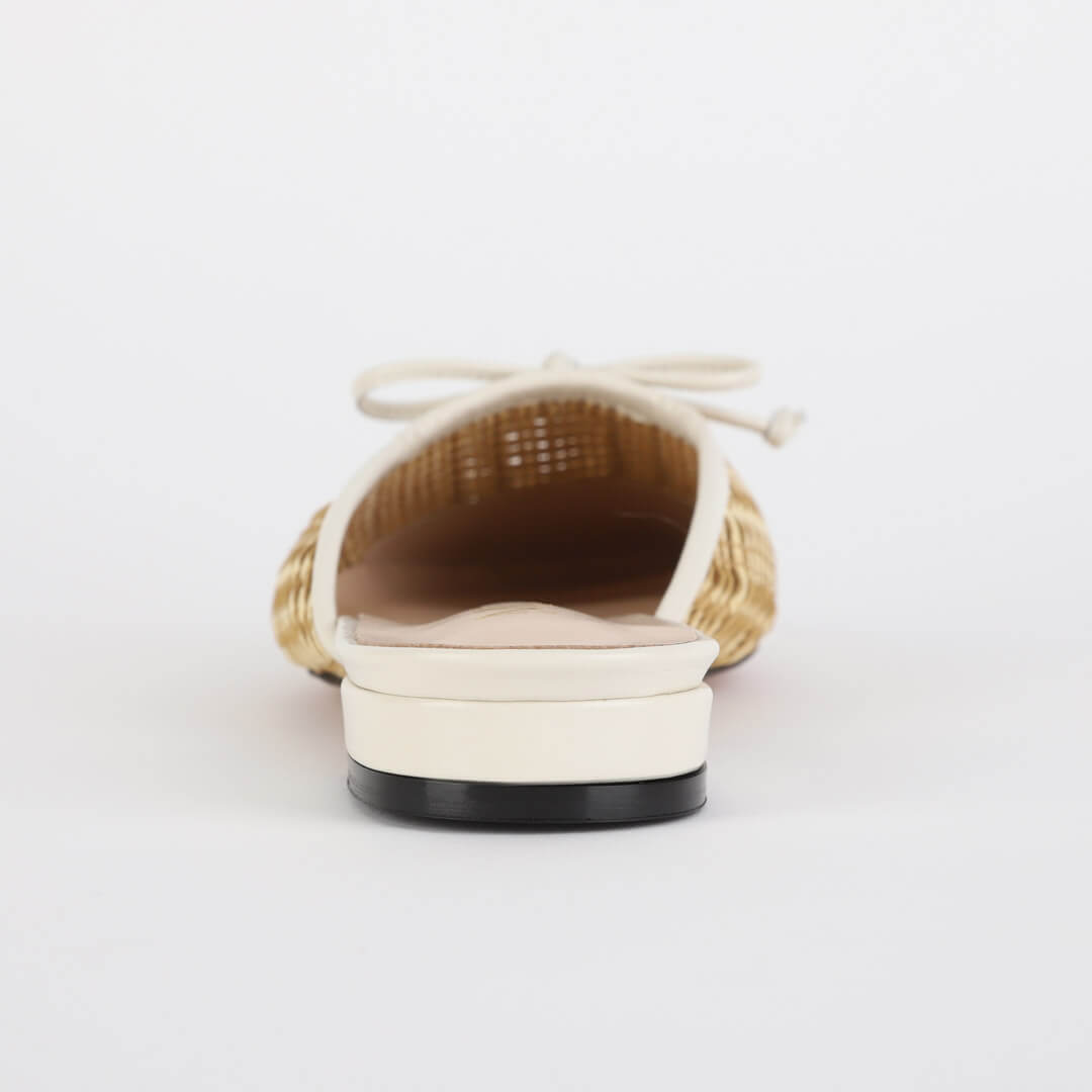 YISSAN - flat rattan slippers