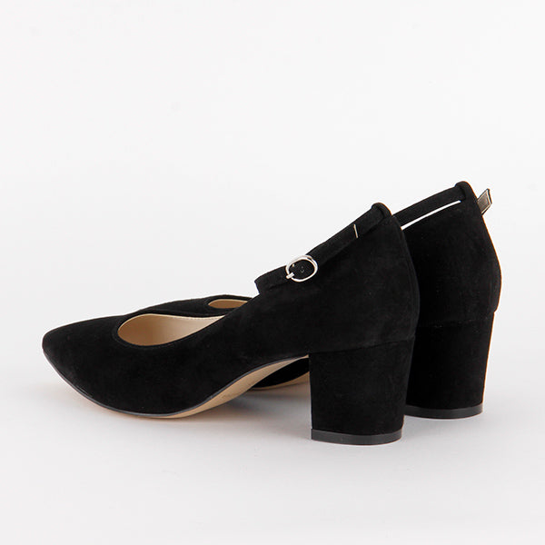 COURTNEY SUEDE - ankle strap pump