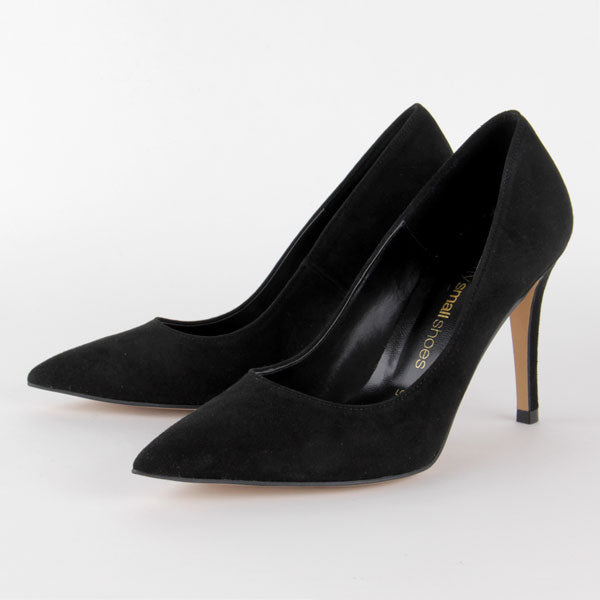 BRAMARE - black suede