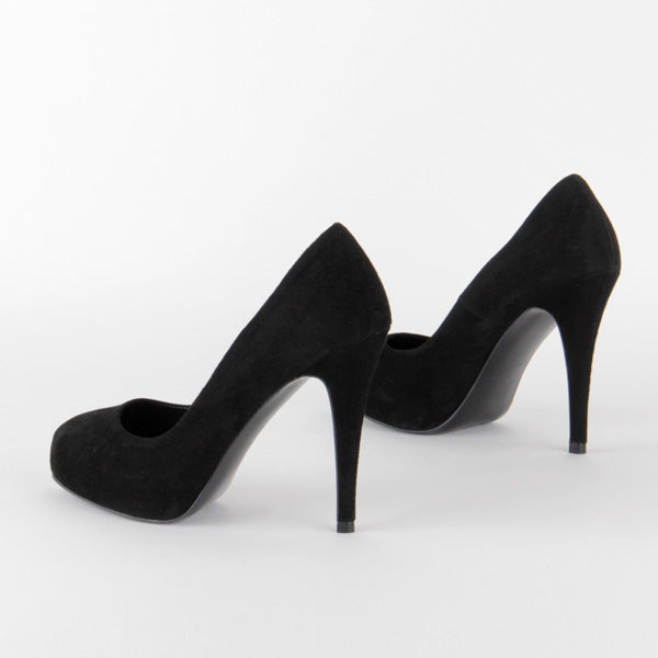 SCANDALIZE - black suede