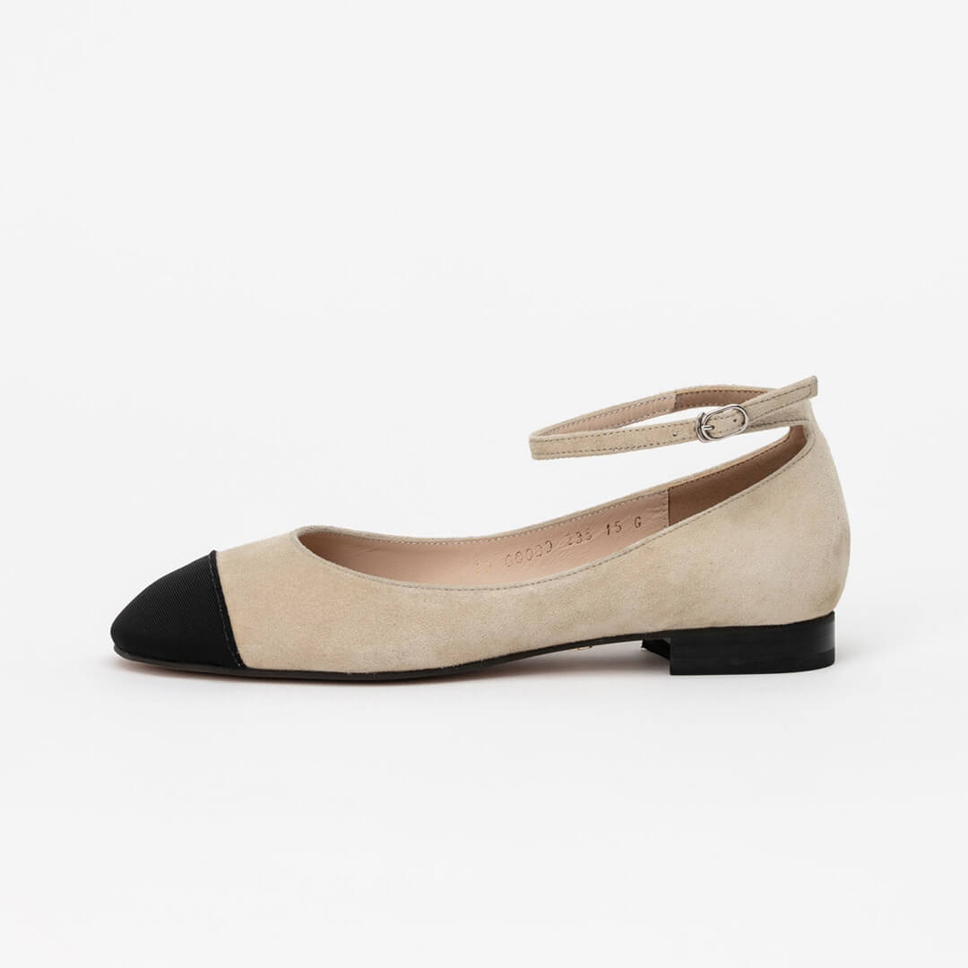 BANERO - ankle strap ballerina