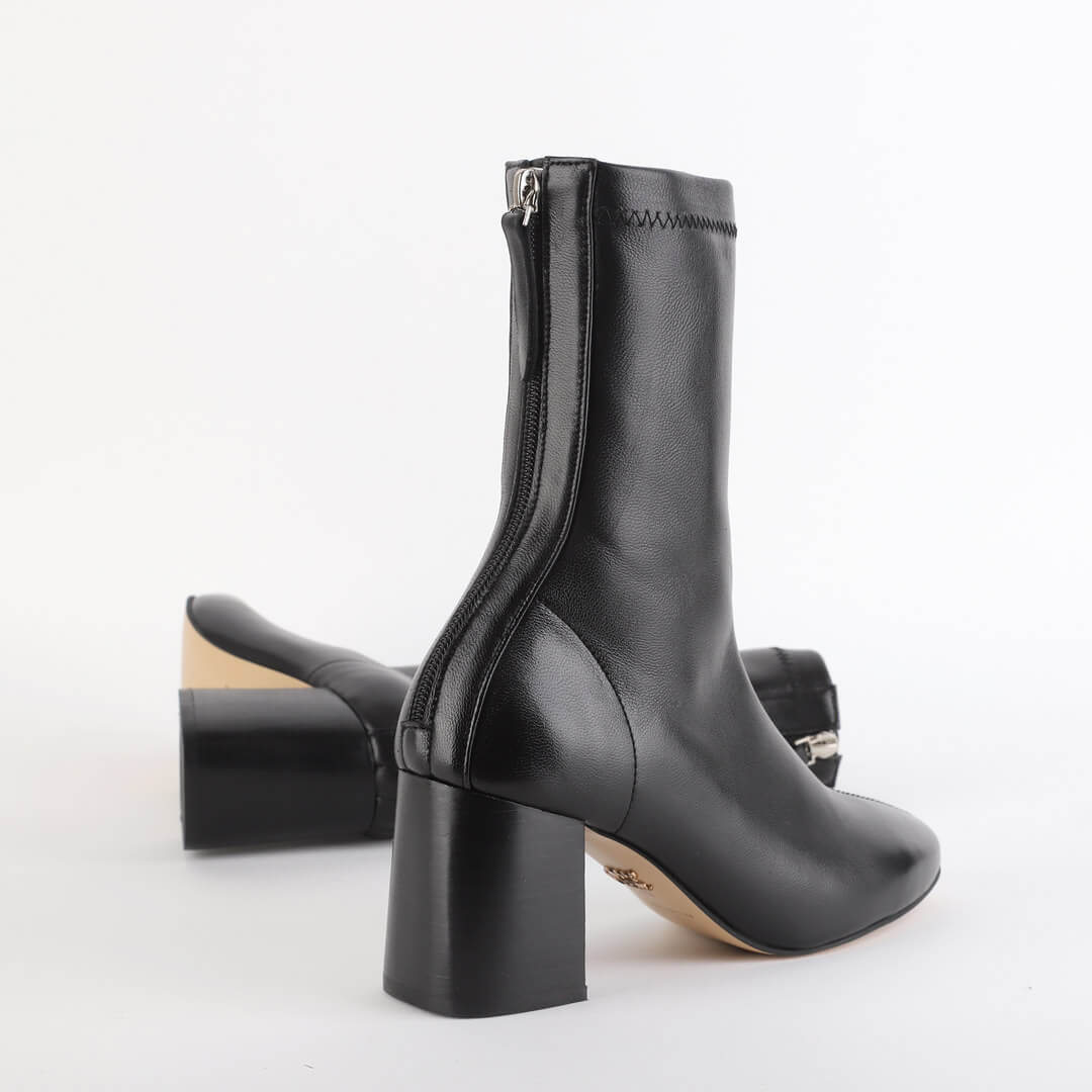 LOTTIE - leather ankle boots